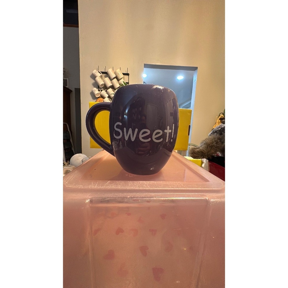 Minnie Mouse purple coffee mug "Sweet!" Disney - Picture 3 of 4